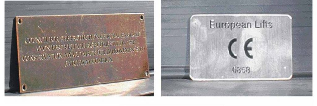 engraved plaques