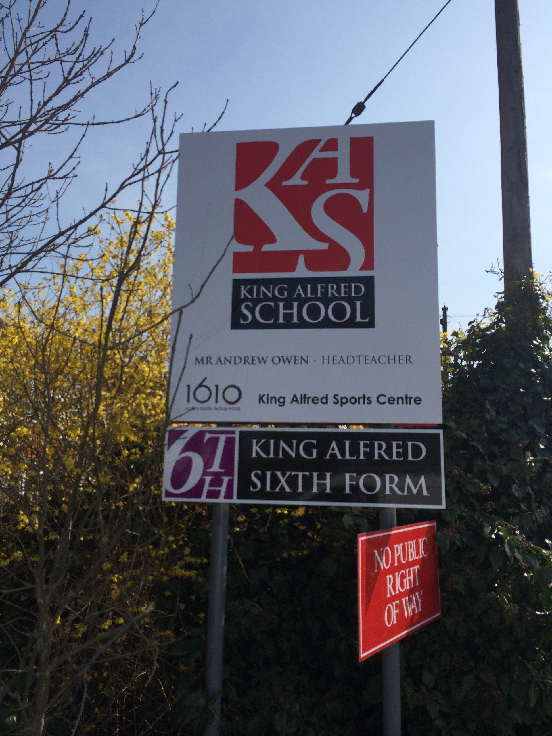 King Alfreds school Somerset
